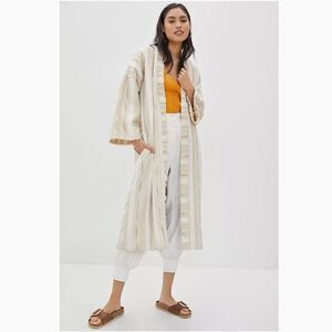 Anthropologie Ollari Renee Kimono Duster Sweater Coat